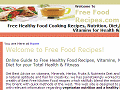 Vitamins, Nutrition, Diet at Free Food Recipe